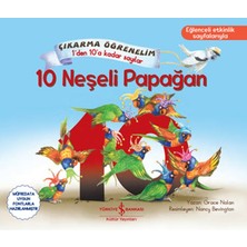 10 Neşeli Papağan - Çıkartma Öğrenelim 1'den 10'a Kadar Sayılar