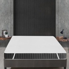 Emt Pazarlama Alez Pamuklu Dört Köşe Lastik Yatak Koruyucu 100*200 cm