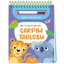 Minik Dostlarımla Çarpım Tablosu – Yaz, Sil ve Öğren