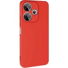 Ve Kırmızı Xiaomi Redmi 13 4g ile Uyumlu Rose Serisi Kamera Korumalı Silikon Kılıf