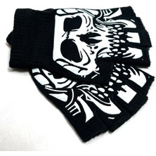 Dükkan Design Full Face Skull Kesik Eldiven