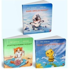 0-3 Yaş Resimli Interaktif Çocuk Kitapları Set 2 (3 Kitap Takım)