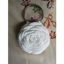 Yıldızyolu Gül Formlu Kadın El Çantası