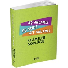 Yuva Eş Anlamlı Eş Sesli Zıt Anlamlı Kelimeler Sözlüğü Eğitim Kitabı