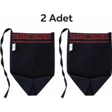 Luna Çeyiz Hediyelik Kelebek Profesyonel Sert Tellak Kese 2' Li 17X25 cm | Derinlemesine Peeling, Banyo Kesesi