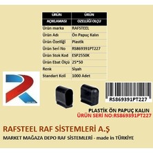 Rafsteel Plastik Ön Papuç Tapa RS86991PT227 / 50ADET
