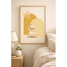 (Çerçevesiz) Sarı Civciv Poster, Çocuk Odası Poster