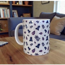 Heg Store Mor Ikon Kış Temalı Porselen Kupa