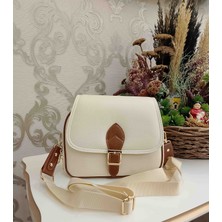 A.E Omuz ve Çapraz Çift Fermuarlı Çanta