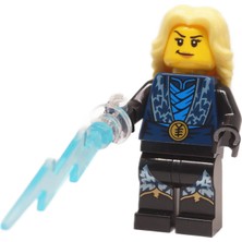 LEGO Ninjago: Legacy: Rise Of The Snakes: Master Of Lightning 15.yıl Özel Minifigür NJO1006