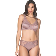 MTM My The Mall Giyim Soft Kaplı Dantel Geniş Askı Sütyen Takım Kadın 5035