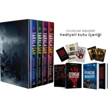 Ephesus Yayınları Yaralasar Serisi Seti 4 Kitap Ciltli Kutulu ve Oyuncak Mahşeri Hediyeli Kutu Ciltli
