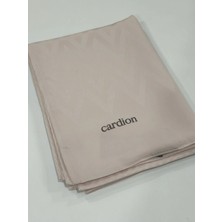 Cardion Jakarlı Şal Zigzag Desen Pudra