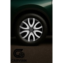 Carvian Skoda Fabia  15 Inç Uyumlu Jant Kapağı 4 Adet B1175