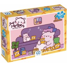 Ca Games Pembe Kedi Puzzle 100