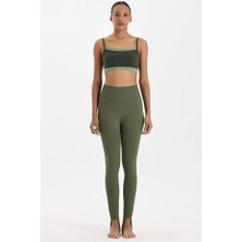 COMEUP Füzo Toparlayıcı Tayt Koyu Yaprak Yeşili