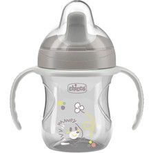 Chicco Yarı Yumuşak Uçlu Alıştırma Bardağı 6+ Ay 200 ml Unisex (2 Adet)