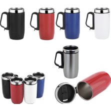 Promopanya Kişiye Özel-Isme Özel Siyah Renk Termos Bardak 280 ml Isim Yazılabilir