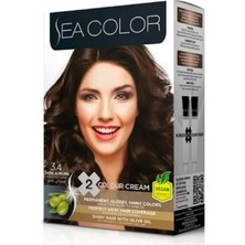 Sea Color Kit Koyu Kestane 3.4 1 Adet
