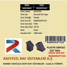 Plastik Dereceli Üst Tapa Rafsteel RS869391PT233 / 50 Adet
