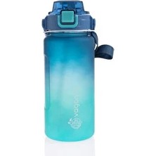 Vagonlife Tritan Matara Turkuaz Mavi 1500 ml (4 Adet)
