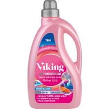 Viking Sıvı Çamaşır Deterjanı 2700 Ml. Rahat Ütü 45W 3 Adet