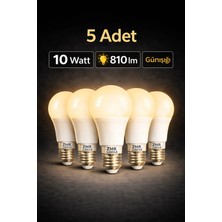 ZMR Lumıxa 10 Watt 810 Lm Günışığı Renk Ampul 5 Adet
