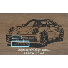 Allywood Plakay Kişselleştirilebilir Porche Kazımalı 20.000 Tl Hedefli Kumbara