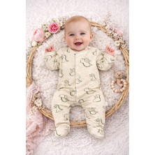 Leona Baby Dinozor Desenli Bebek Tulum