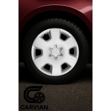 Carvian Fiat Egea 15 Inç Uyumlu Jant Kapağı 4 Adet B1123
