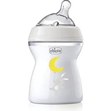 Chicco Natural Feeling Cam Biberon 250 ml Silikon Malzeme ile 0+ Ay İçin Yumuşak Emme Deneyimi