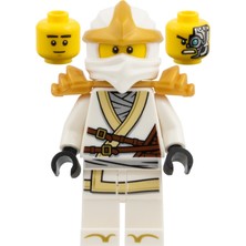 LEGO Ninjago: Legacy: Rise Of The Snakes: Zane Zx Orjinal Minifigür NJO1003