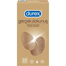 Durex Gerçek Dokunuş Prezervatif 10'lu 4 Adet