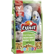 Pol's Exovit Yetiskin Muhabbet Kusu Yem 400GR 3 Adet