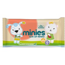 Minies Islak Cep Mendili 15 Yaprak
