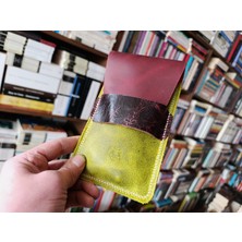 Mahfuz Leather Gerçek Deri Özel Kalemleriniz Için Kalemlik Kalem Kutu ( 5*6 Kalem Için ) 28 cm \ 9.5 cm NLU333