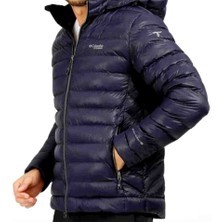 Columbia Titanium Alpha Termal Lacivert Slim Fit Mont