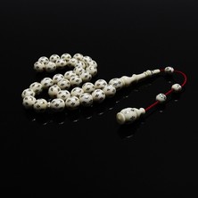 Tesbih Rüyası  Özel Tasarım Koleksiyonluk Altın Işlemeli Doğal Materyald