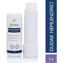 SEIDEN Dudak Nemlendirici | Besleyici, Nemlendirici | Kuruyan ve Çatlayan Dudaklar Için Vegan Lip Balm 5 G (3 Adet)