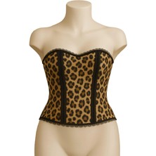 MTM My The Mall Giyim Leopar Mı Emay 9155 F Fırfırlı Terletici Büstiyer