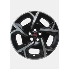 Yk Fiat Egea Cross Uyumlu 16 Inç Jant Kapağı 4'lü Takım Amblem Hediyeli