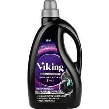 Viking Sıvı Çamaşır Deterjanı 2700ML Simsiyah 45W 3 Adet