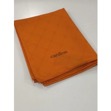 Cardion Jakarlı Şal Monogram Desen Turuncu