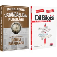Cba Akademi 2026 Kpss Vatandaşlığın Pusulası ve Akm Dil Bilgisi Soru Bankası Seti 2 Kitap