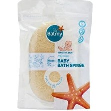 Balmy Naturel Bambu Bebek Banyo Süngeri (3 Adet)