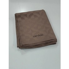 Cardion Jakarlı Şal Daire Desen Soğan Kabuğu