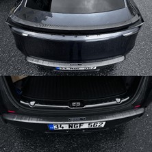 Red Lion Parts Tesla Model Y Juniper Uyumlu Abs Karbon Fiber Görünümlü Koruma ve Stil Seti (3 Parça)