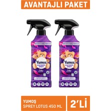 Yumoş Sprey Lotus 2 x 450 ml 3 Adet