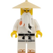 LEGO Ninjago: Legacy: Rise Of The Snakes: Wu Sensei Orjinal Minifigür NJO0996