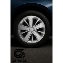 Carvian Peugeot Rifter  15 Inç Uyumlu Jant Kapağı 4 Adet B1129